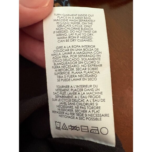 CAbi Poise Floral Semi-Sheer Floral Bell Sleeve Chiffon Fall Dress Size XS - Picture 14 of 14